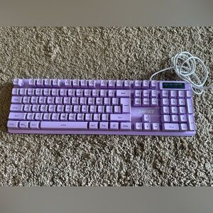 Purple NPET Mechanical Keyboard